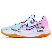Nike Precision 6 Slip Resistant, Abrasion Resistant, Lightweight Low top Basketball Shoes Men's Pink Blue HV1796-141(Team720-) 44.5