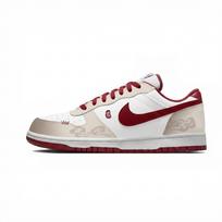 Nike Big Lemon Joy Abrasion Resistant Breathable Abrasion Resistant Breathable Low top Skateboard Shoes Men's Ecru 355152-150(Team399-) 42