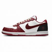 Nike Big Lemon Joy Low top Skateboard Shoes Men's Black Red 355152-150(Team399-) 42