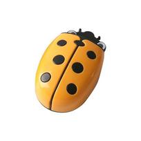 Ladybug Shape Whiteboard Marker Holder Save Space Magnetic Erase  Office Supplies geltona