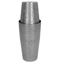 2 Piece Set Weighted Tins Boston Shaker Metal Drink Mixer Vintage Cocktail Shaker Set  Bar Mixing
