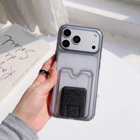 Glitter Card Holder Stand Drop-Proof Case for iPhone 17 Pro Max and iPhone Air 17 iPhone 13 Pro Max juoda