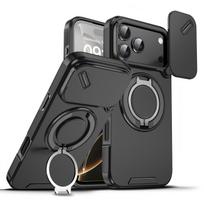 IPhone 17 Pro Max Magnetic Stand Case with Push-out Window - Drop-proof, Protective Cover iPhone 11 Pro Max juoda