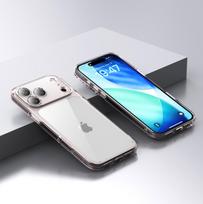 iPhone 17 Pro Max Transparent Couple Case - Drop-Proof, Precision Fit Protective Cover 17