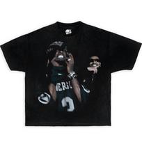2025 Vasara Playboi Carti The Weeknd Streetwear Dėžutės formos marškinėliai Y2K marškiniai Marškiniai su grafika Per dideli marškinėliai Rap marškiniai Marškinėliai iš turo S