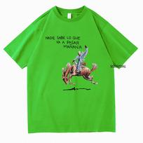 Bad Bunny Nadie Sabe T Shirt Vintage Un Preview 2023 UnisexWomen Aesthetic TShirt Unisex High Quality Cotton Tees Funny Shirt S