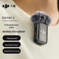 DJI Mic 2 Transmitter skaidri juoda spalva