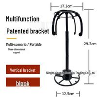Adjustable Wig and Hat Stand for Long Hair - Hanging Storage Rack