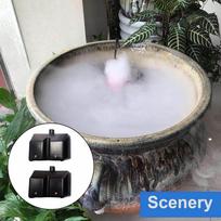 2Pcs Plastic mist Float Square 12Head Ultrasonic Humidifier Water Fountain Air