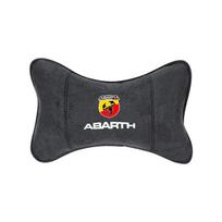 Suede Headrest Car Breathable Memory Foam Neck Pillow For Fiat Abarth Argo Croma Albea Tipo Palio Viaggio 500 Punto Panda Stilo juoda