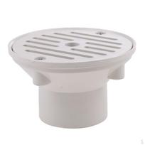 Universal Swimming Drain Round 1424 Fittings White