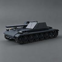 Antrojo pasaulinio karo Rheinmetall ginklų vežėjo surinkimo mastelinis modelis, 1:35 mastelio, statybinių kaladėlių vikšrinio tanko žaislas berniukams ir mergaitėms