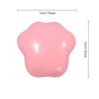 Toys Cute Pink Cream Cat Paw Fidget Toy Super Squshiy Slow Rebound Toy Kawaii Sticky Cake Cat Paw Toy Stress Relieving for Girl