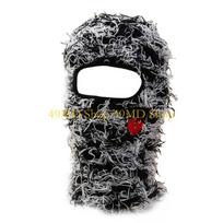 49MD Adult Winter Hat Knit Balaclava Handmade Neck Protect Hat Casual Wear