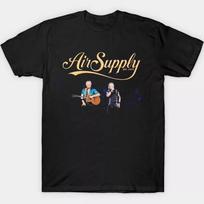 New Air Supply Band Gift For Fans Unisex S-5XL Shirt NW02_777 Unisex T-Shirt S įvairiaspalvis