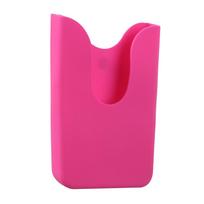 Portable Rubber Phone Holder Charm Accessory Compatible with  Bags Insert Accessory DIY Phone Sunglasses Case for  Bags rožinė