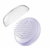 One-click Self Cleaning Telescopic Hair Brushes Anti-Static Detangling Hair Brush  Travel violetinė