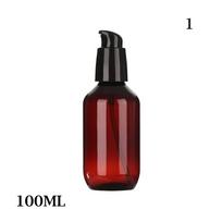 Shampoo Shower Gel Brown Pump Container Hand Sanitizer Soap Dispenser 100ml-500ml Liquid Storage Container Home Bath Supplies