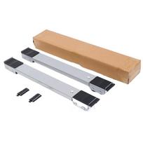2PCS 24 Wheel Washing Machine Base Holder Adjustable Movable Refrigerator Universal Wheels 360° Rotation Furniture Moving Tools pilka