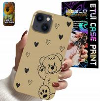 Etui Case Apple Iphone 15 Misie Miś Pluszak Maskotka + Szkło
