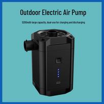 Portable Wireless Electric Air Pump for Camping Gear and Swim Rings juoda