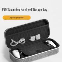 PS5 Streaming Game Console Portable Storage Bag for PlayStation Portal pilka spalva