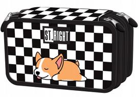 Piórnik Potrójny Z Wyposażeniem Stright Corgi