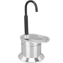 Space Saving 1 Cup Coffee Pot Portable Espresso Maker Lightweight Single Tube Moka Pot  Coffeeware sidabras