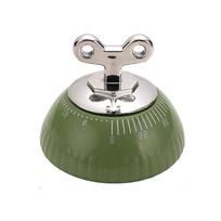 Loud Alarm Clock Magnetic Kitchen Timer 60-Minute Self-Discipline Reminder  Office žalia