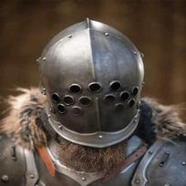 Marauder Medieval Authentic Norse Warrior Knight Helmet Battle  Custom SCA