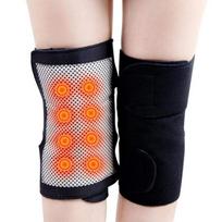 Tourmaline Self Heating Knee Brace Support 8 Magnetic Therapy KneePad Arthritis Arthritis Elbow Pads Protector black