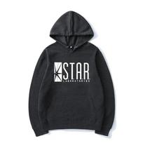 2025 hoodie solid color Star Labs warm pullover fashionable hip-hop street wear men's and women's autumn and winter hoodies S