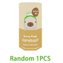 In Stock 12pcs Capybara Blind Box Keychain Cute Snot Bear Figure Mystery Box Doll Pendant Wholesale Accessories Decorations