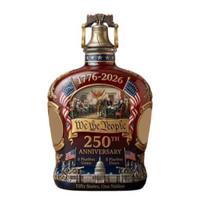JAV. 250-ojo jubiliejaus proga atmintinė viskio butelis Mes, žmonės 1776-2026 Stiklinis ąsotis Nepriklausomybės diena Patriotiška dovana stipriam alkoholiui Bourbonui Vynui D