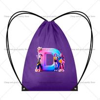 KPop Demon Hunters Bundle Pocket Drawstring Backpack Youth Fashion Large Capacity Sport Bag Cartoon Beautiful Gift Bags Cycling Knapsack
