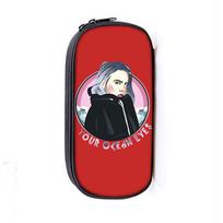 Billie Eilish Notebook Pouch With Nylon Material For Students And Fans Style A