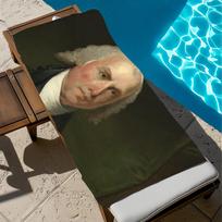 Towel Beach Bath Quick-Drying J-James Lightweight Portable Sauna Camping Swim Pool Portrait M-MadisonS Travel W30*H60(CM)