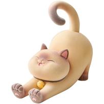 Multi-functional Cat Phone Stand Anti-slip Cat Desk Lazy Bracket  Smart Phone Display pilka