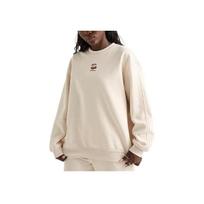 Adidas Originals SS25 Negabaritinis apvalios apykaklės džemperis Vyšnių serija Madingas ilgomis rankovėmis džemperis Moteriškas džemperis Off-White KC3004 S