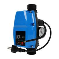 IP65 Rated Smart EV Water Pressure Control Switch Max Starting Pressure Intelligent Electronic Water Pump Pressure Controller Blue