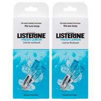 Listerine Portable Mouthwash Strips 10ml (8 Strips x 2 Boxes)