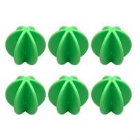 6Pcs Portable Protein Shaker Mixing Balls for Easily Blending in Milkshakes and Shake Cups Random Color Included M68E žalia