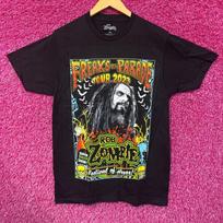 Rob Zombie Freaks on Parade Tour Industrialinio Roko Grupės Marškinėliai M L