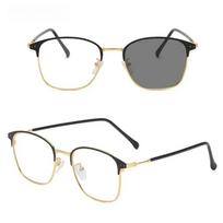 Photochromic Polarized Sunglasses Classic Anti Blue Light Blocking Sun Glasses for Men and Women Change Color Driving Eyewear