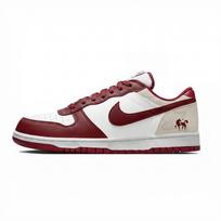 Nike Big Lemon Joy Abrasion Resistant Breathable Low top Skateboard Shoes Men's Red 355152-150(Team399-) 40