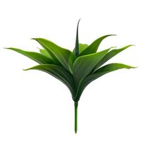 Green Agave Artificial Plant Plastic Photo Props Simulation Plant 12/15 Leaves Accessories Faux Agave Leaves Home Decoration