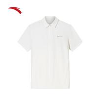 Anta Women's Ice Silk Polo T-shirt 170/L dramblio kaulo baltumo spalva