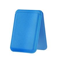 Model A: MagSafe-Compatible Multi-Functional Magnetic Phone Holder with PU Leather Card Holder, Foldable Design mėlyna