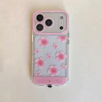 Glitter Pink Flowers Phone Case for iPhone 14/13/12/11/ProMax 12 Pro Max