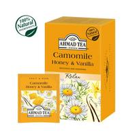 Vaisių ir žolelių arbata AHMAD Camomile Honey, VZTAHM054881017879